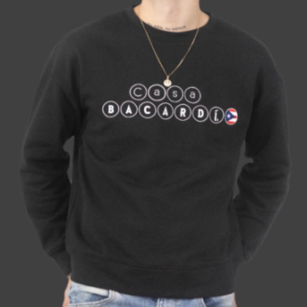 Casa Bacardi Crewneck Black Medium